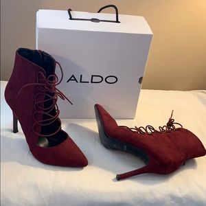 Great condition, Burgundy Aldo Shoes